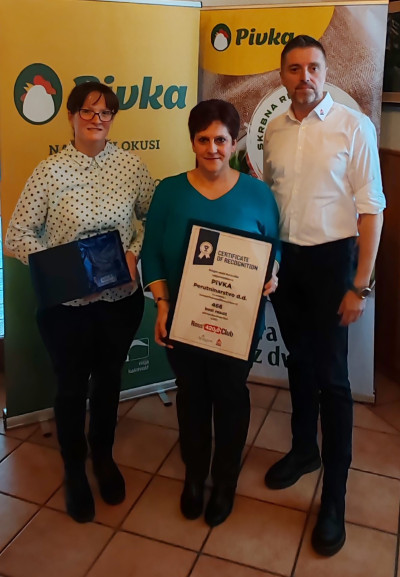 Pivka Broilers Recieve Ross 420 Club Membership